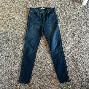 Madewell 10” high rise jeans